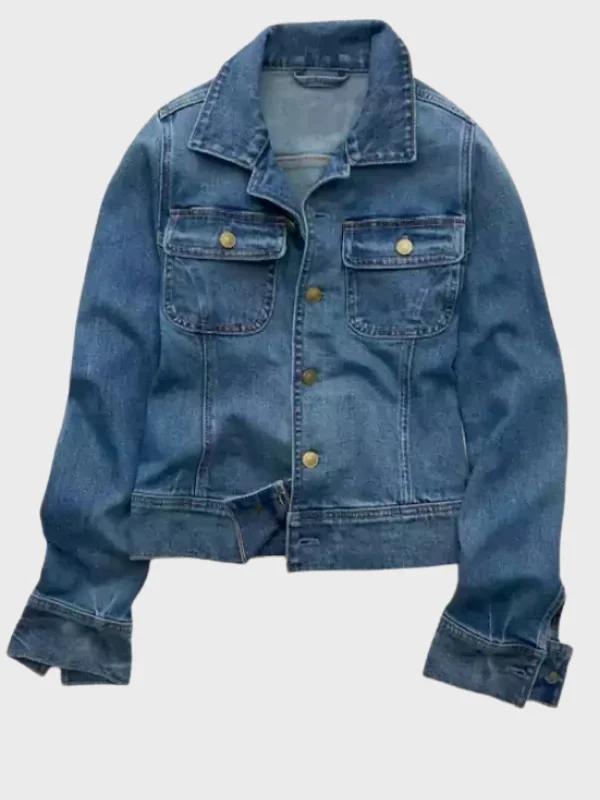 American Eagle x Sydney Sweeney Cinched Waist Denim Jacket