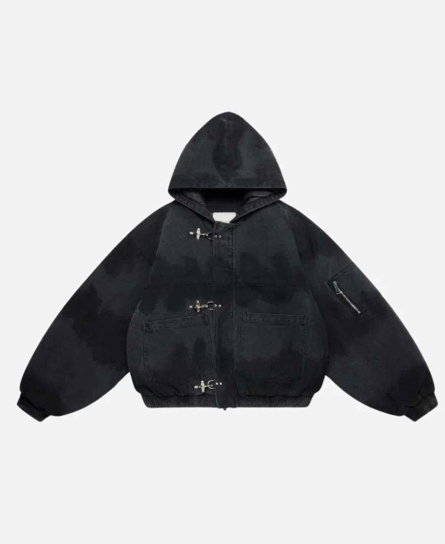 Shinzo Shige 15oz Canvas Clasp Bomber Jacket