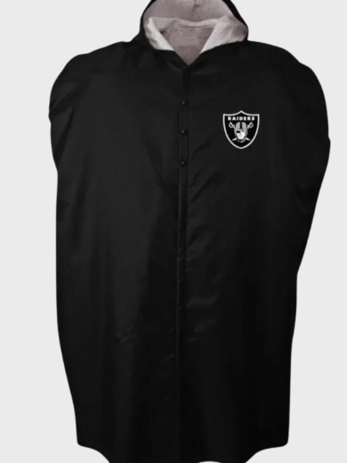 Raiders Las Vegas Cape Coat