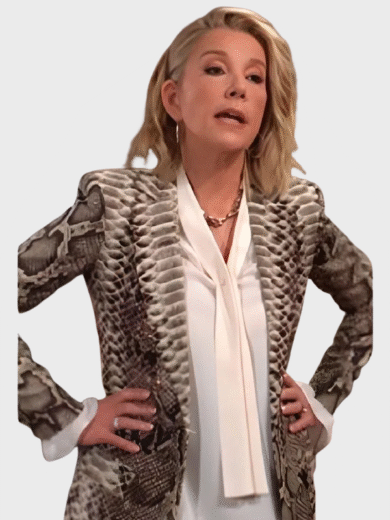 The Young and the Restless Nikki Newman Snakeskin Blazer