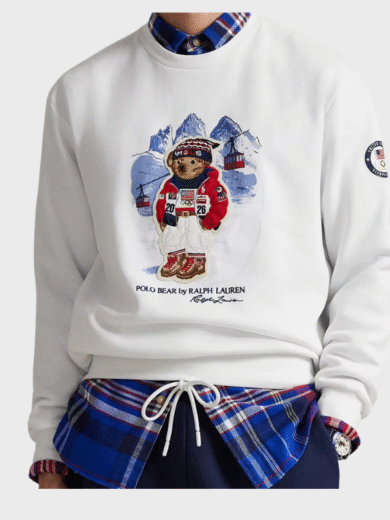 Team USA 2026 Polo Bear Sweatshirt