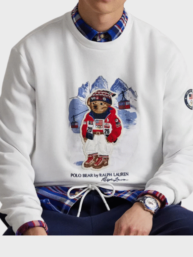 Team USA 2026 Polo Bear Sweatshirt