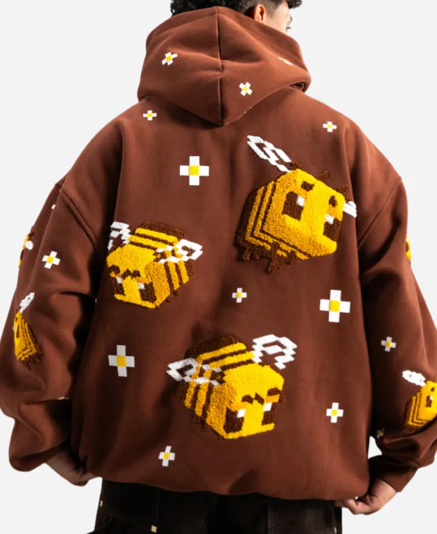 Minecraft Bee Cool Shirtz Hoodie