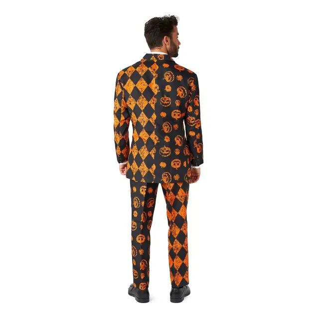 Distressed Pumpkin Party Suit