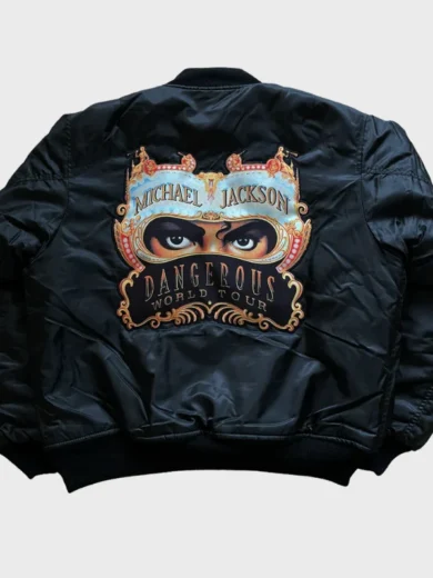 Michael Jackson Dangerous World Tour Flight Jacket