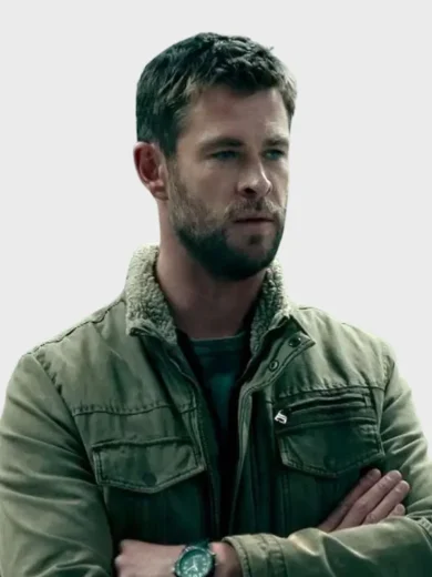 Chris Hemsworth 12 Strong Green Jacket