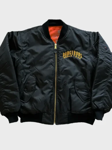 Michael Jackson Dangerous World Tour Flight Jacket