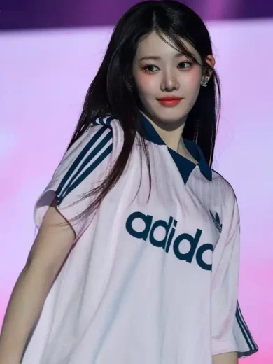 Babymonster Rora Adidas Collared Goalie Top