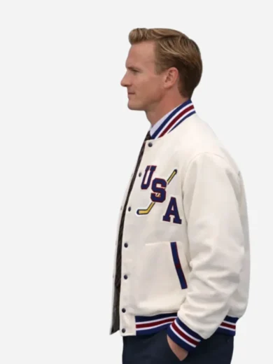 Hockey Team USA John Wroblewski Vintage Jacket