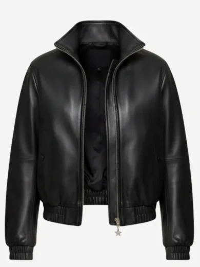 Kylie Jenner LA Event Leather Jacket