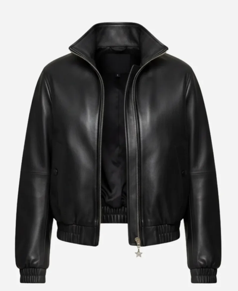 Kylie Jenner LA Event Leather Jacket