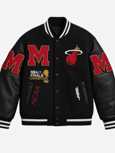 Miami Heat Mashup Varsity Jacket