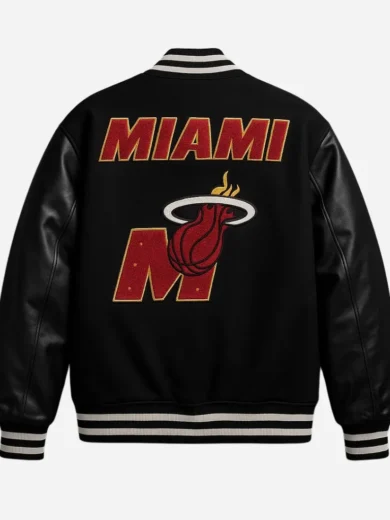 Miami Heat Mashup Varsity Jacket