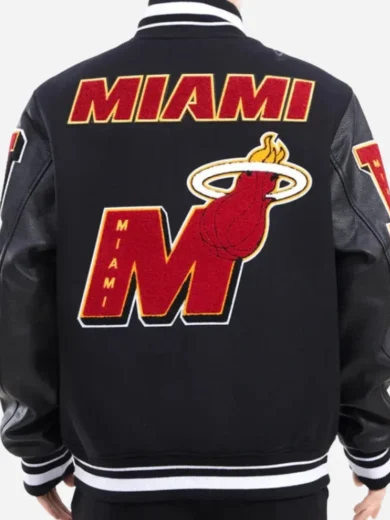 Miami Heat Mashup Varsity Jacket