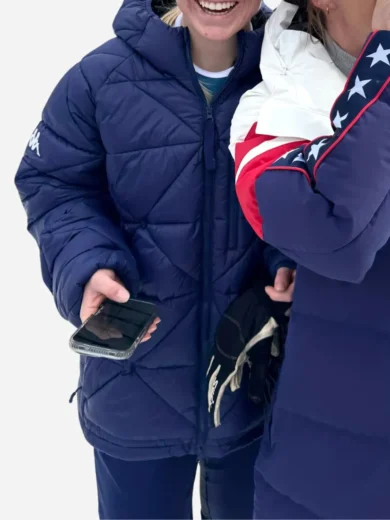 Mikaela Shiffrin Winter Olympics 2026 Team USA Jacket