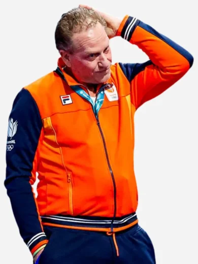 Olympics 2026 Rintje Ritsma Team Netherland Varsity Jacket