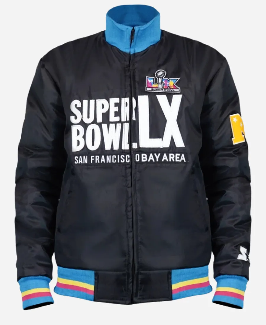 Super Bowl LX 2026 Starter Varsity Jacket