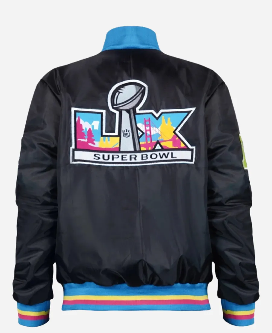 Super Bowl LX 2026 Starter Varsity Jacket