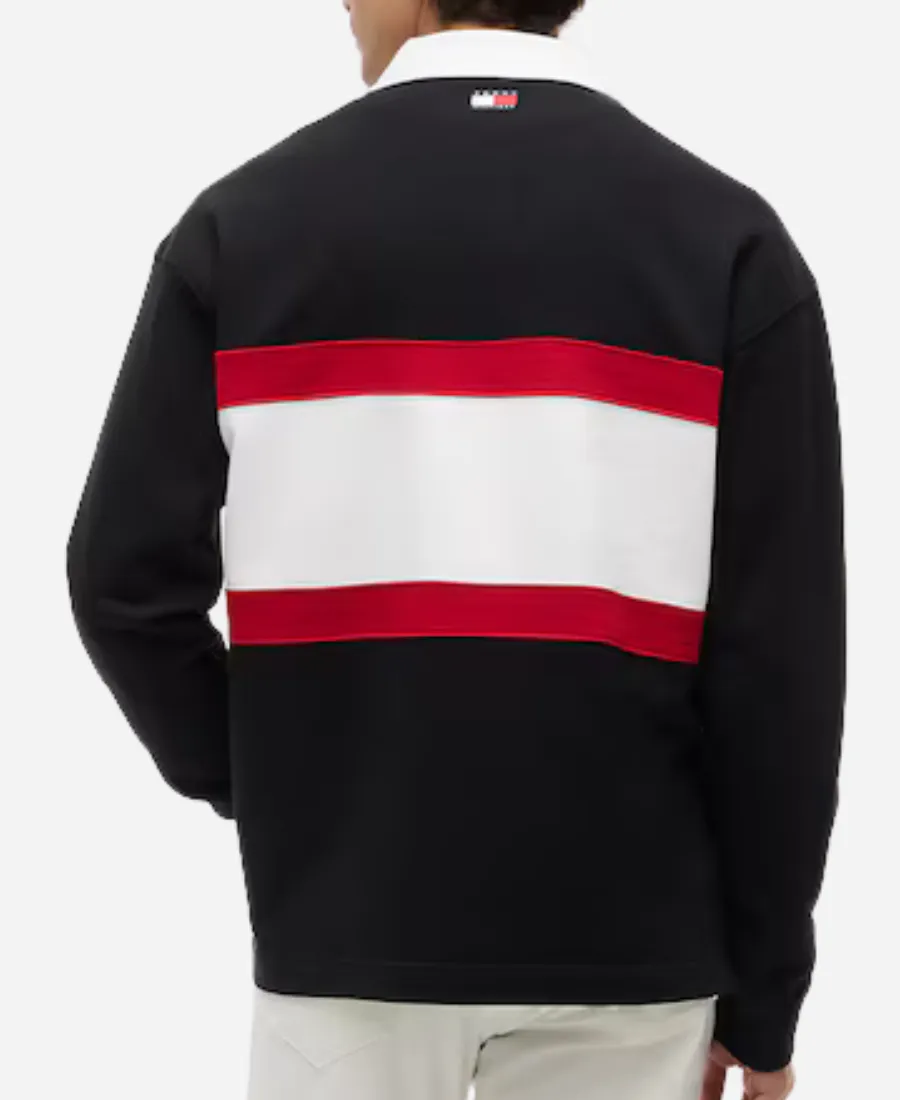 Tommy Hilfiger x Cadillac F1 Team Long Sleeve Rugby Polo Shirt