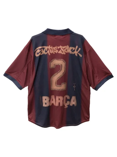 CJ x Nike x FC Barcelona Retro 2000/01 Home Skeleton Jersey