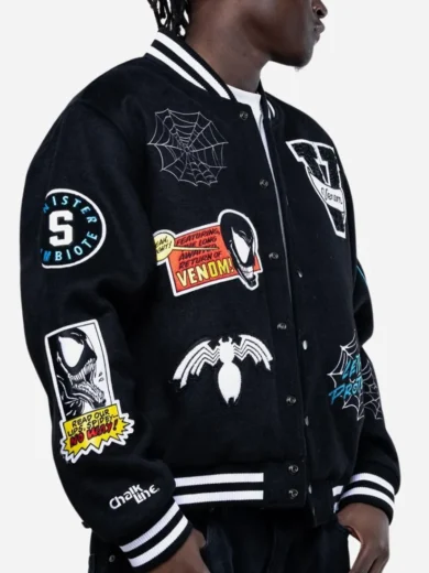 Venom Eddie Brock Varsity Jacket
