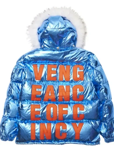 King Von Broke Opps Puffer Jacket
