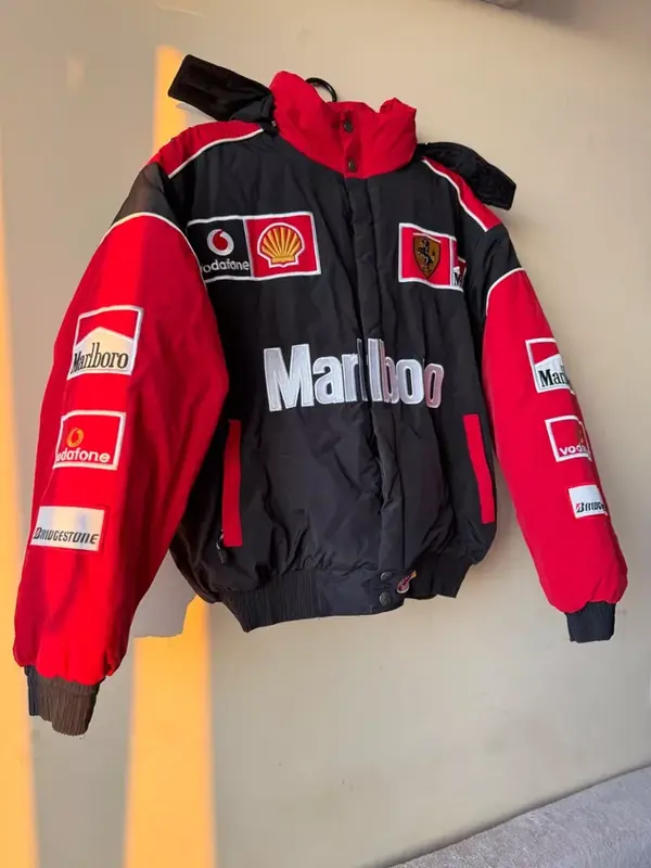 Marlboro Ferrari Racing Vintage Puffer Jacket