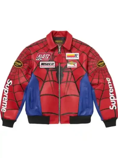 Supreme Vanson Spider Man Jacket
