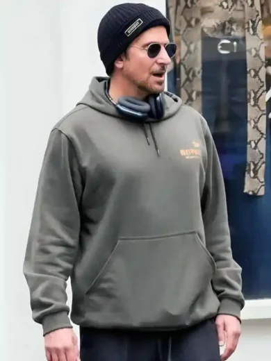 NYC 2026 Bradley Cooper Green Pullover Hoodie