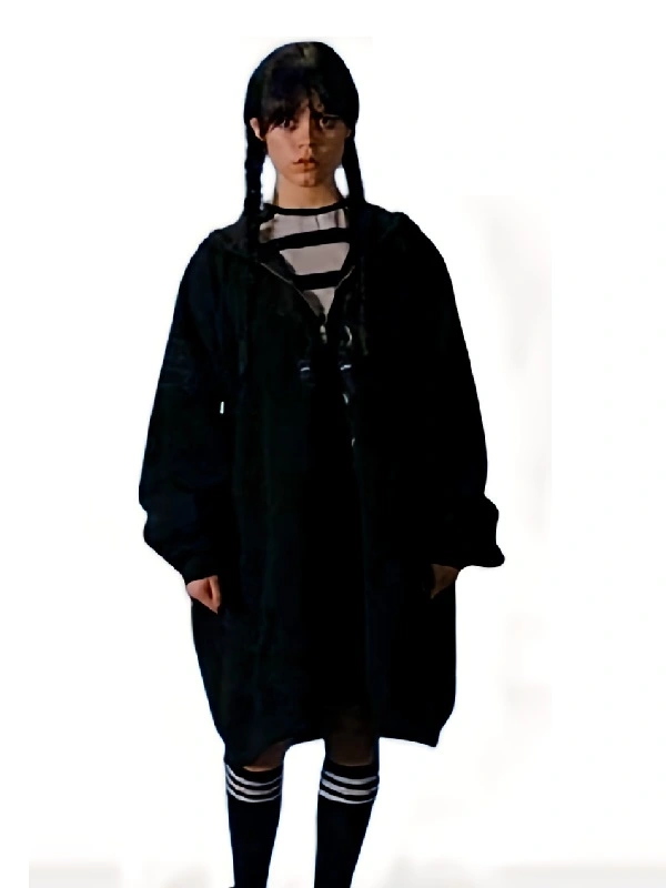 Wednesday Addams Black Hoodie