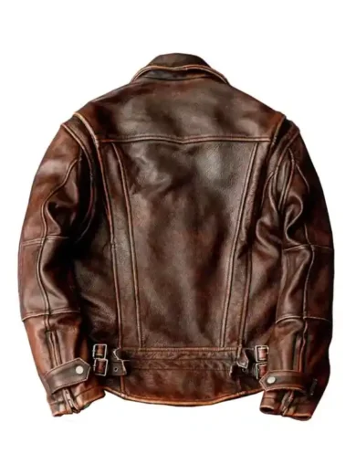 Adventure Bound Brown Leather Jacket