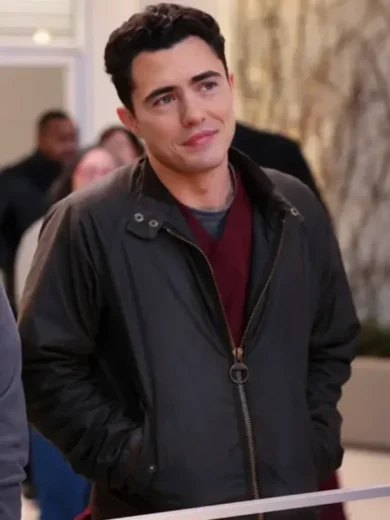 Darren Barnet Chicago Med S10 Black Jacket
