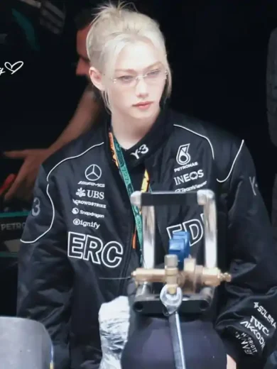Y-3 x Mercedes Chinese Grand Prix F1 Felix Bomber Jacket