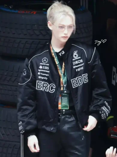 Y-3 x Mercedes Chinese Grand Prix F1 Felix Bomber Jacket