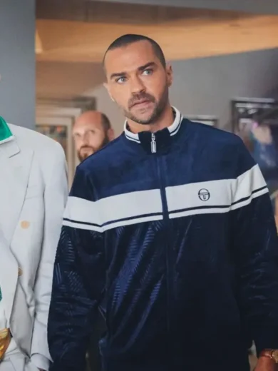 Hotel Costiera Daniel De Luca Velvet Track Jacket