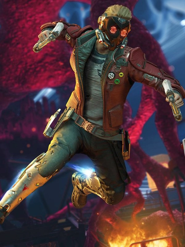 Marvels Guardians Of The Galaxy Star Lord Game Jacket