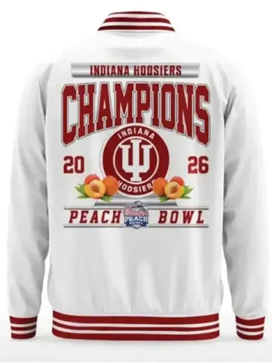 Indiana Hoosiers 2026 Peach Bowl Champions Jacket
