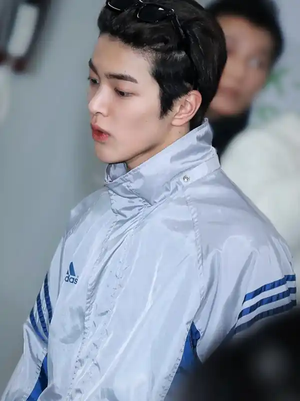 Keonho Cortis Silver Striped Track Jacket