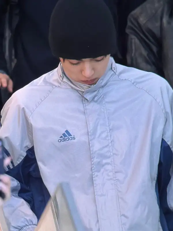 Keonho Cortis Silver Striped Track Jacket