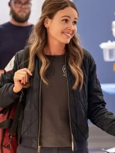 Lizzy Novak Chicago Med Quilted Jacket