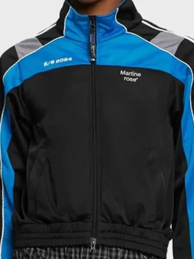 Martine Rose S/S 24 Blue and Black Track Jacket