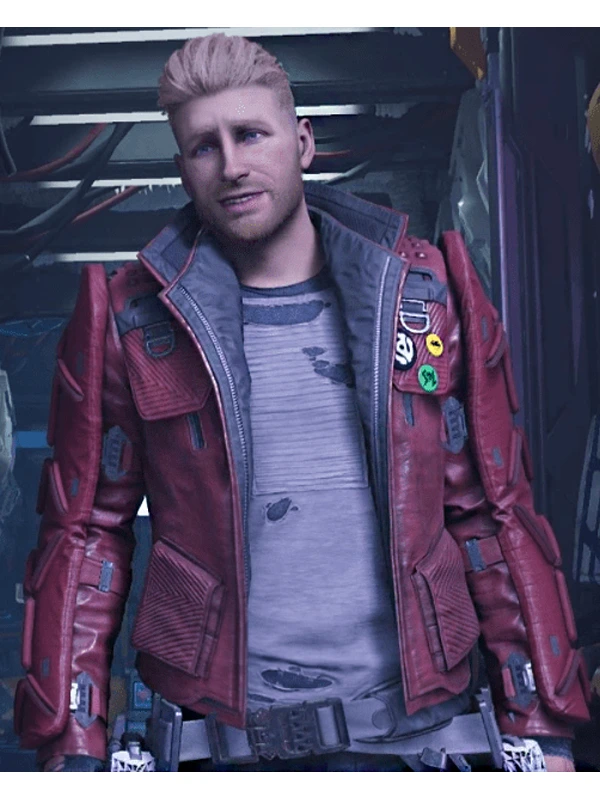 Marvels Guardians Of The Galaxy Star Lord Game Jacket