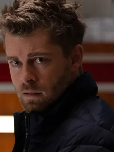 Luke Mitchell Chicago Med S10 Puffer Jacket