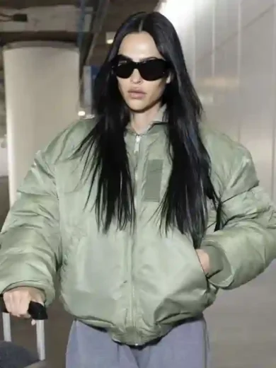 NYFW 2026 Amelia Gray Bomber Jacket