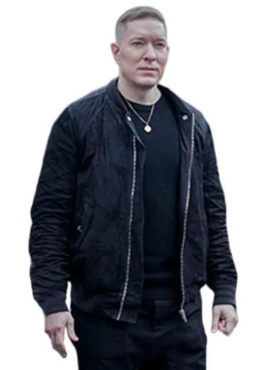 Joseph Sikora Power Book IV Force Black Satin Jacket