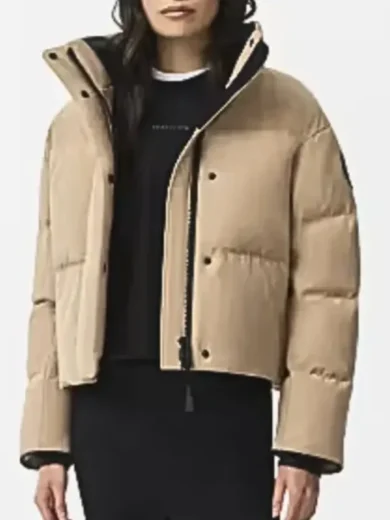 Jessy Schram Chicago Med S10 Puffer Jacket