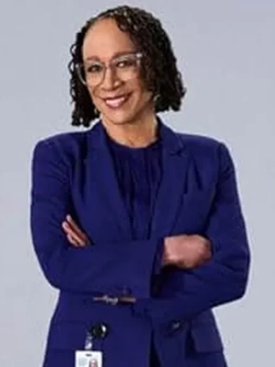 Sharon Goodwin Chicago Med Blue Blazer