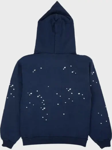 Sp5der Atlanta Hoodie Navy