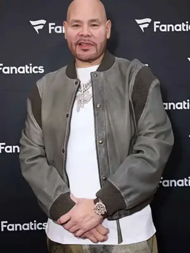Super Bowl Party 2026 Fat Joe Leather Jacket