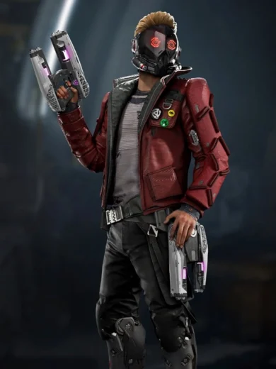 Marvels Guardians Of The Galaxy Star Lord Game Jacket